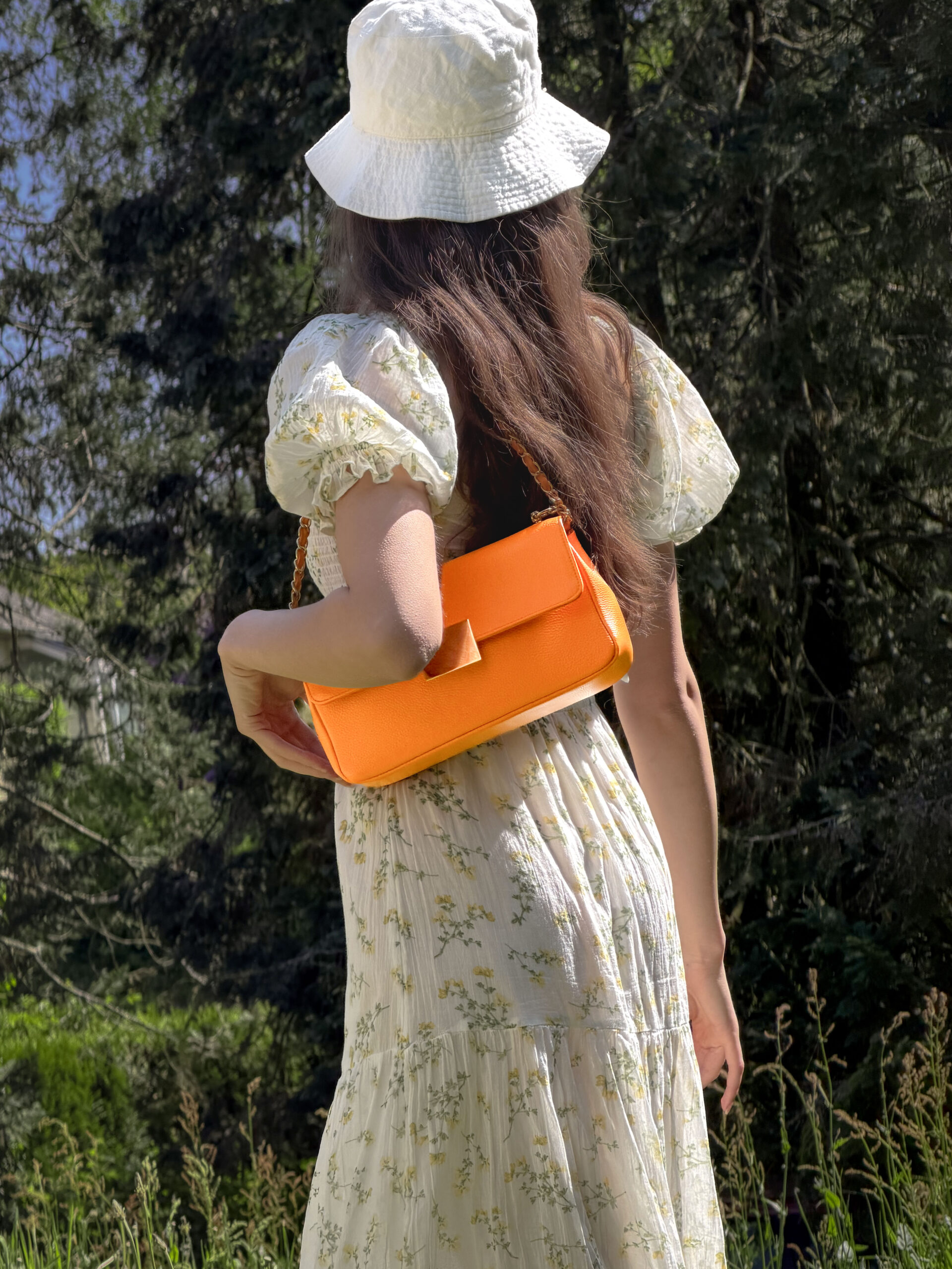 Full-grain LWG leather bag